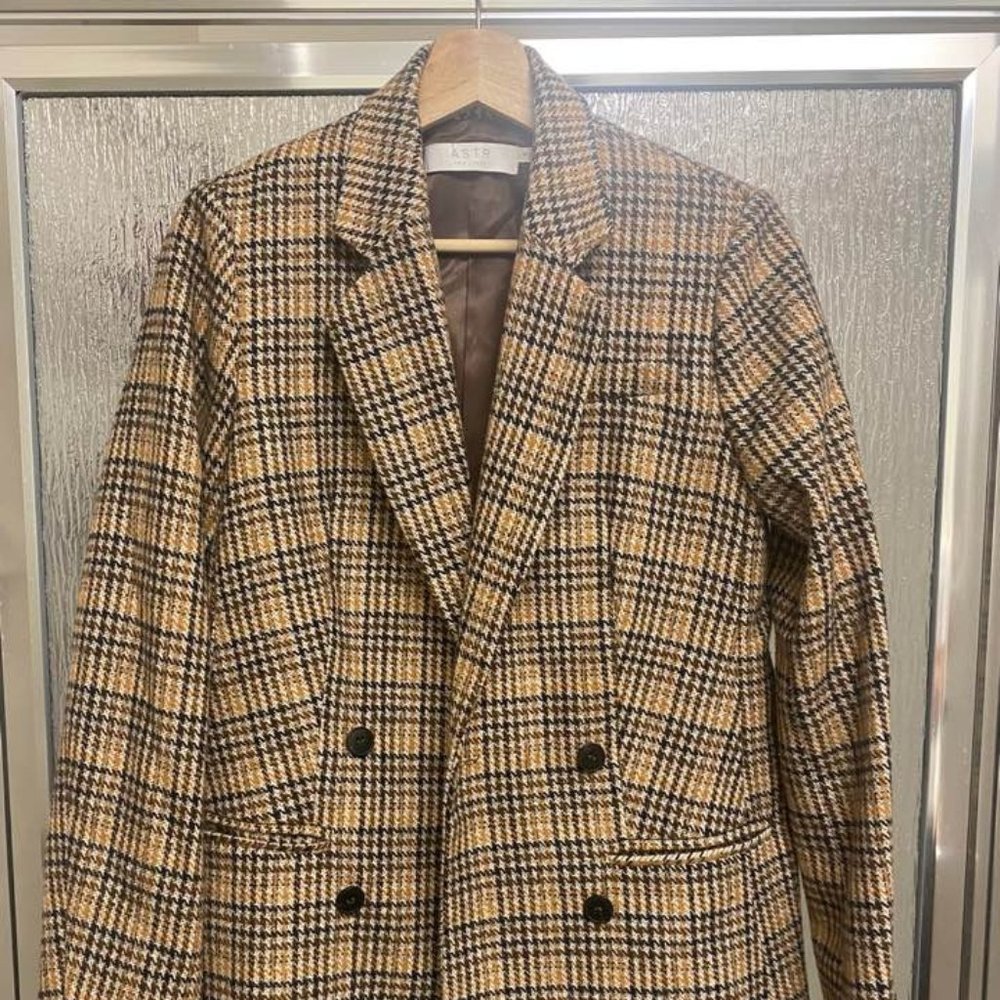 ASTR the label's checker blazer